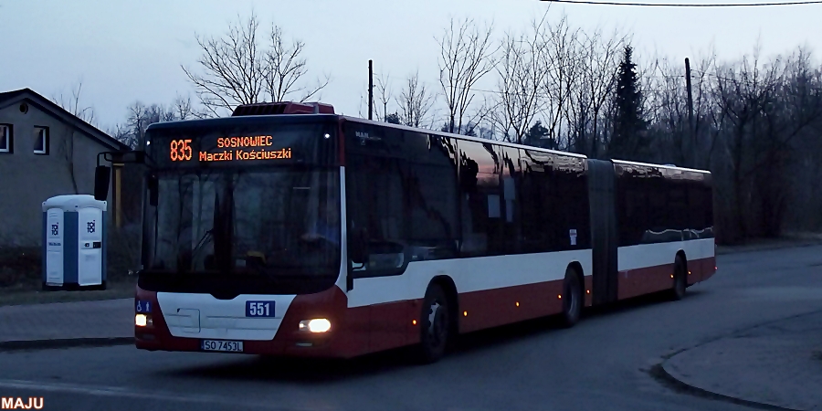 MAN NG323 Lion's City G #551